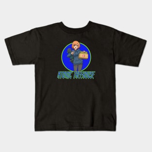 Atomic Treehouse Donut Skater Girl Kids T-Shirt